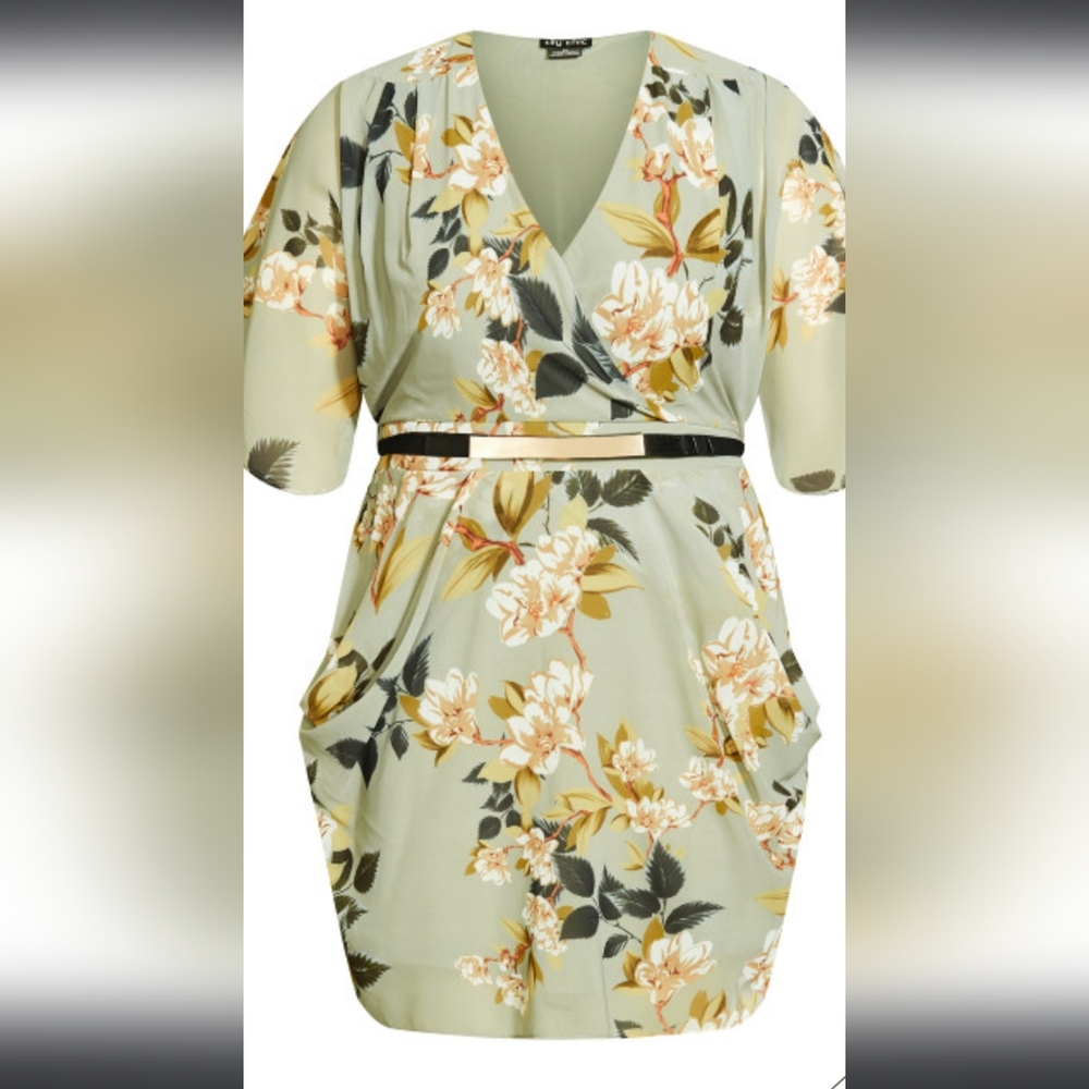 City Chic floral dress